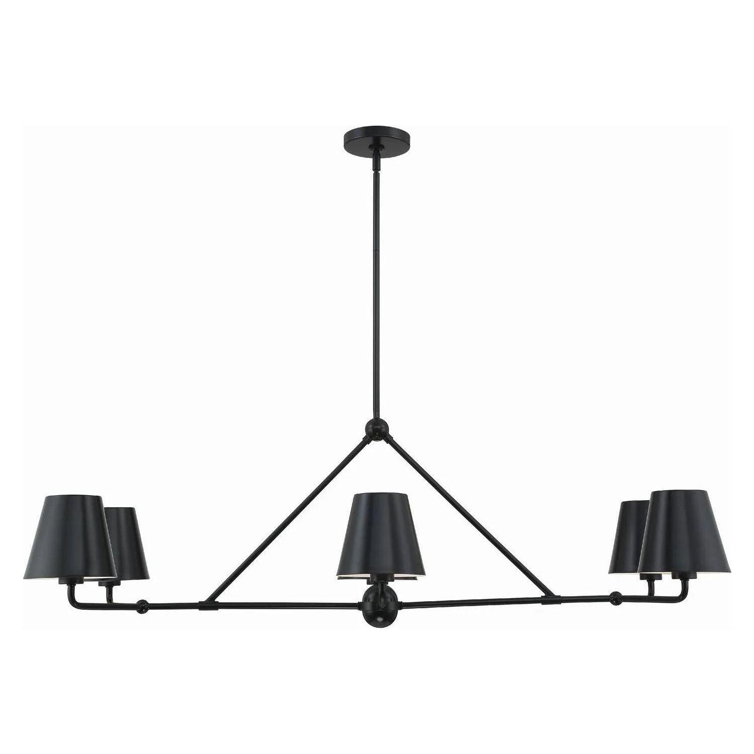Crystorama - Xavier Linear Chandelier - XAV-B9306-MK - Canada Light Shop