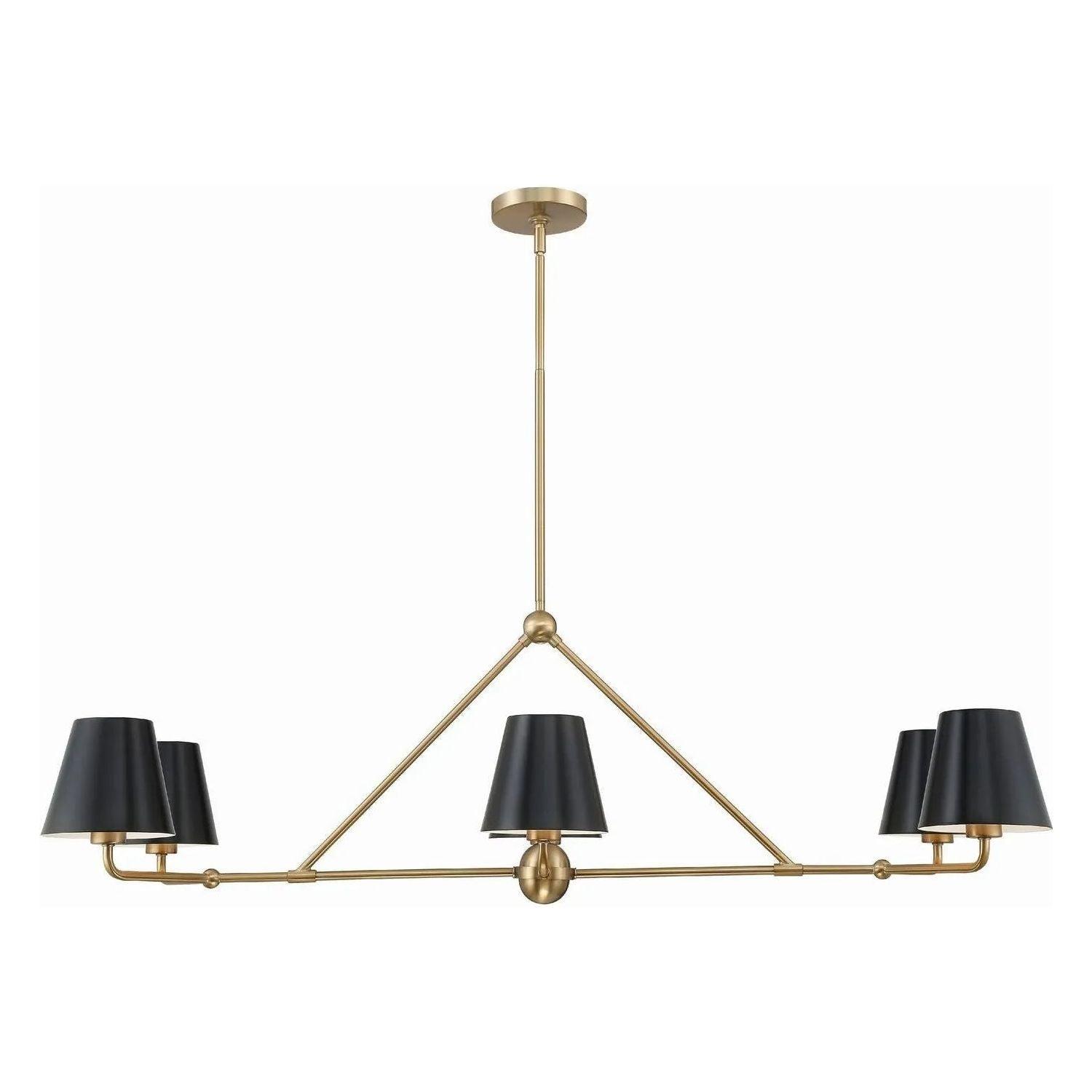 Crystorama - Xavier Linear Chandelier - XAV-B9306-VG - Canada Light Shop