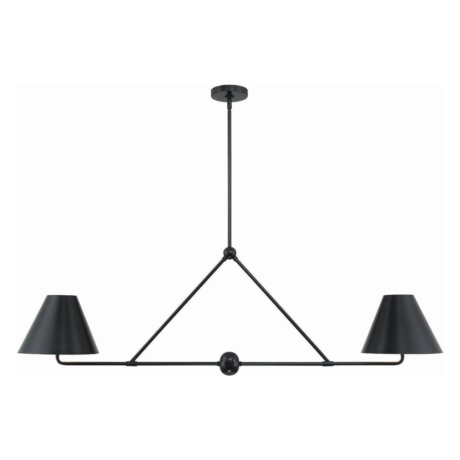 Crystorama - Xavier Linear Chandelier - XAV-B9307-MK - Canada Light Shop