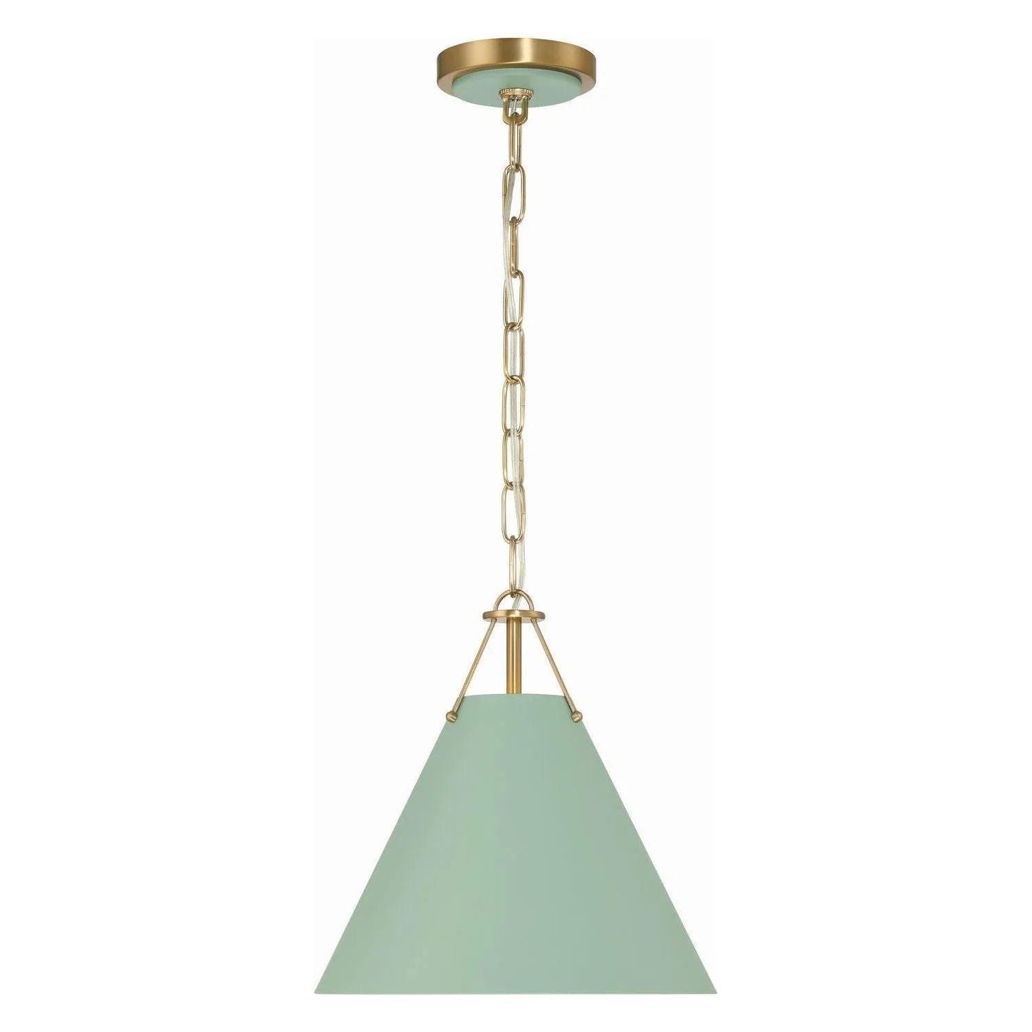 Crystorama - Xavier Mini Pendant - XAV-B8301-VG-GR - Canada Light Shop