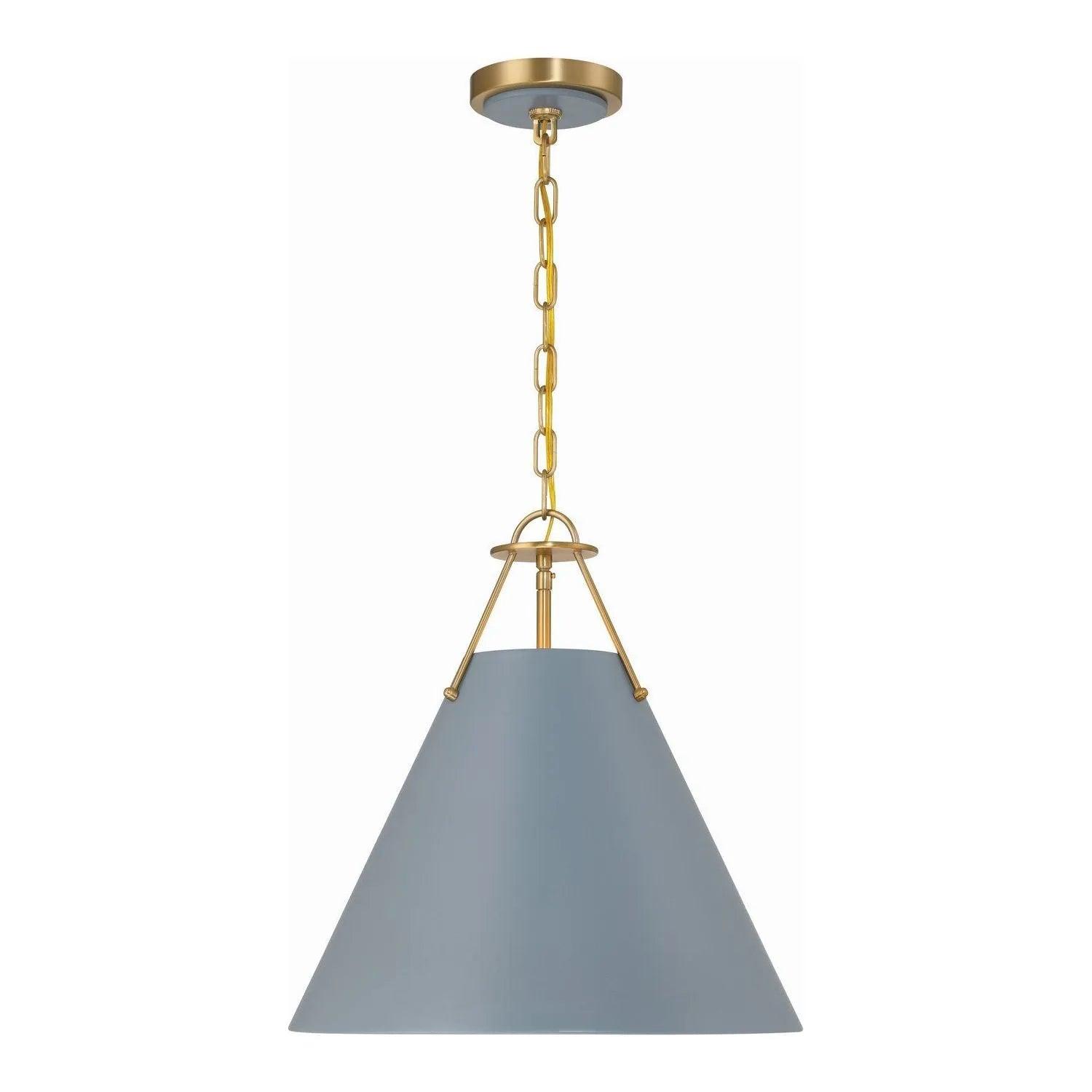 Crystorama - Xavier Pendant - XAV-B8305-VG-BL - Canada Light Shop