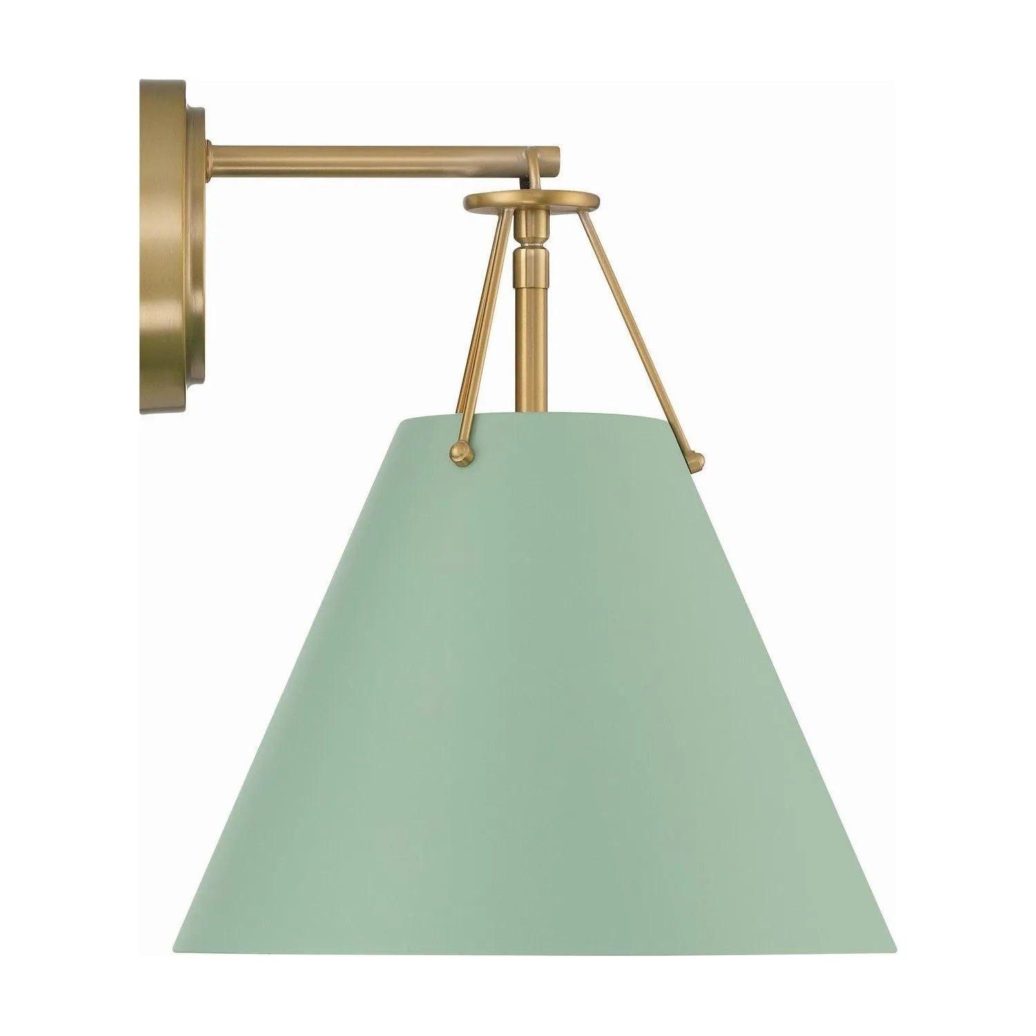 Crystorama - Xavier Task Sconce - XAV-B8311-VG-GR - Canada Light Shop