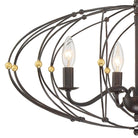 Crystorama - Zucca Four Light Chandelier - ZUC-A9034-EB-GA - Canada Light Shop