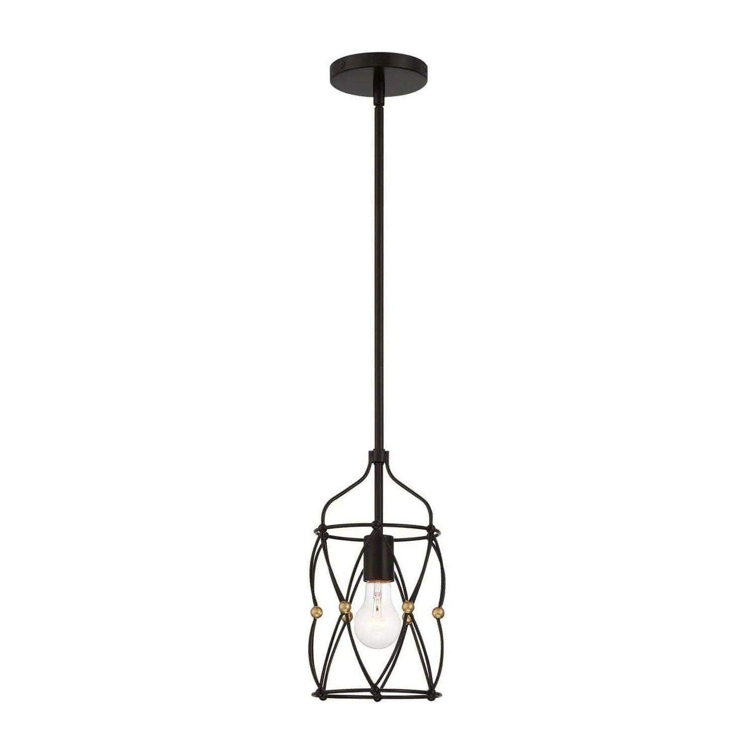 Crystorama - Zucca Pendant - ZUC-A9031-EB-GA - Canada Light Shop