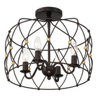 Crystorama - Zucca Semi-Flush Mount - ZUC-A9030-EB-GA_CEILING - Canada Light Shop