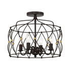 Crystorama - Zucca Semi-Flush Mount - ZUC-A9030-EB-GA_CEILING - Canada Light Shop