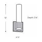 DALS Lighting - LEDVAN002 Vanity Light - LEDVAN002-CC-12CH - Canada Light Shop
