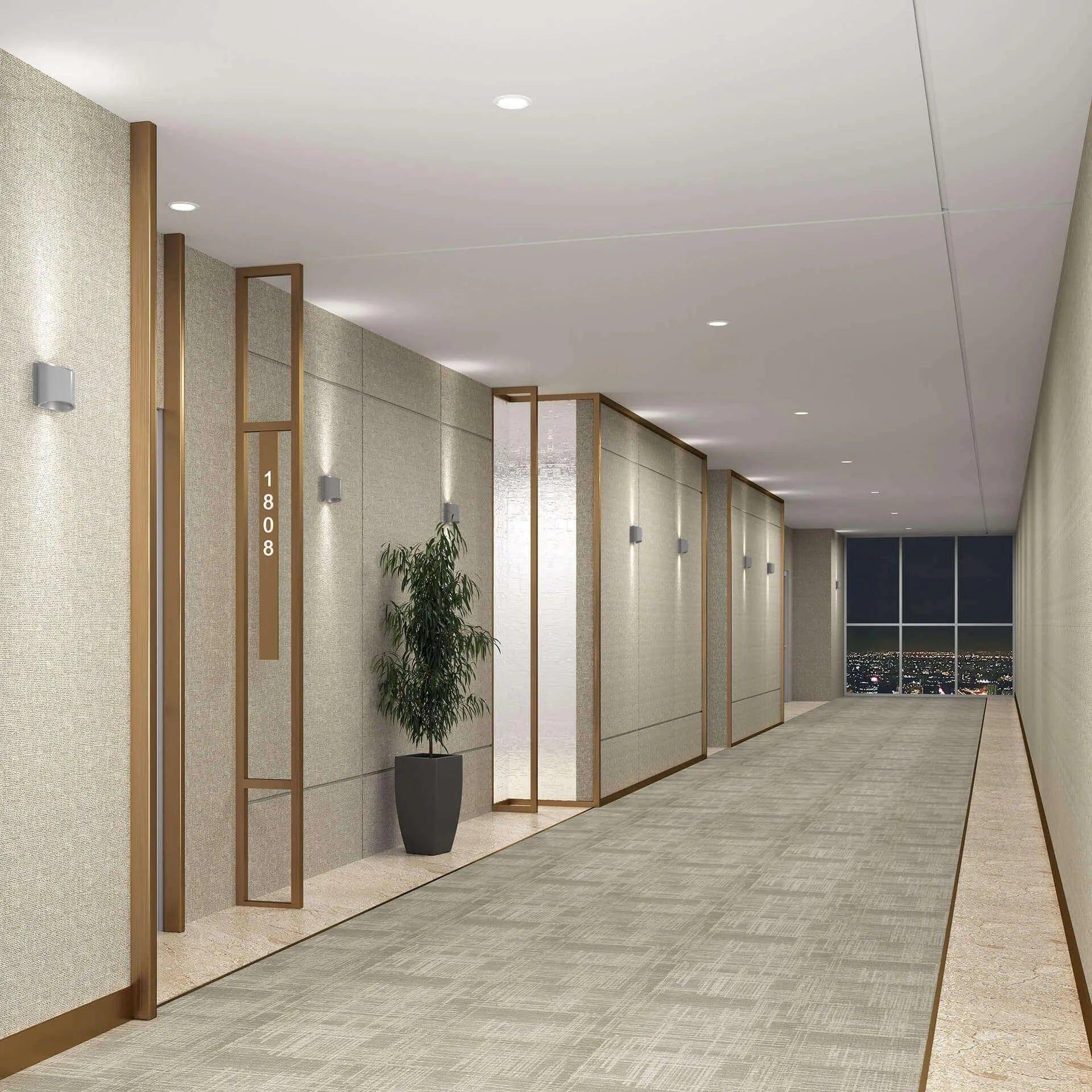 DALS Lighting - LEDWALL-H Oval Up/Down LED Wall Light - LEDWALL-H-BK | Canada Light Shop