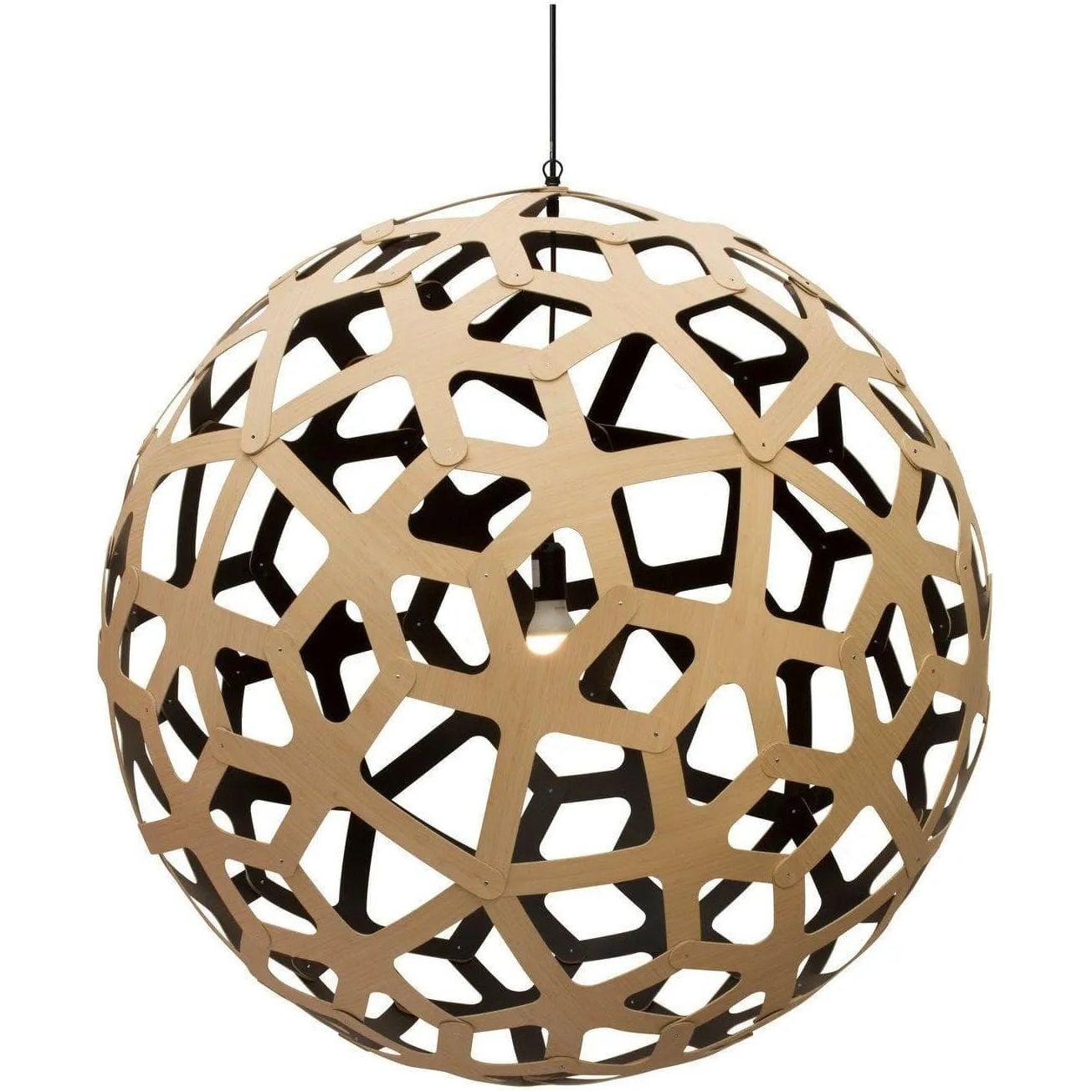 David Trubridge - Coral 1600 Pendant - COR-1600-BLK-BLK - Canada Light Shop