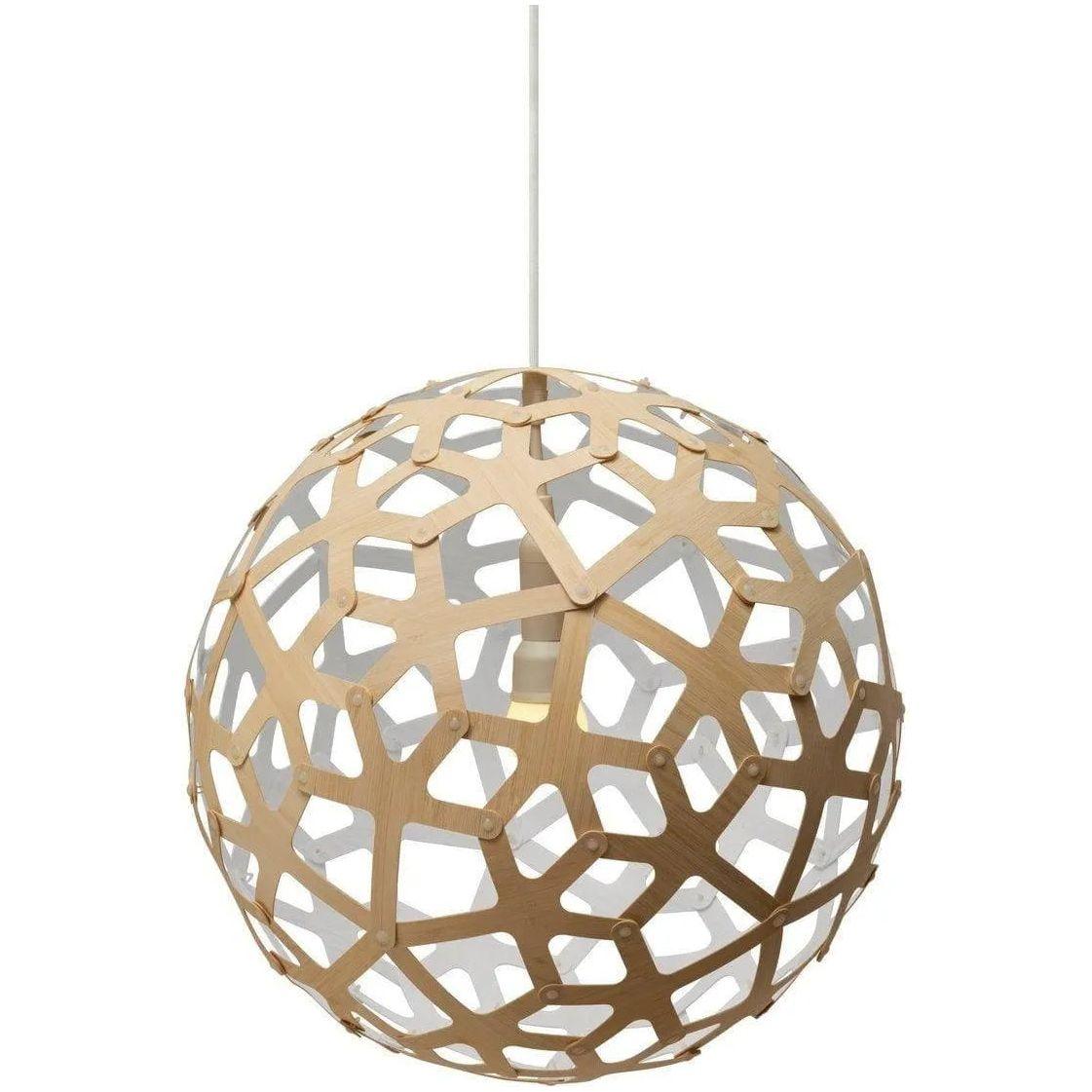 David Trubridge - Coral 400 Pendant - COR-0400-BLK-BLK - Canada Light Shop