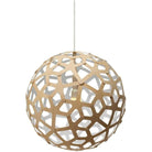 David Trubridge - Coral 400 Pendant - COR-0400-BLK-BLK - Canada Light Shop