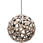 David Trubridge - Coral 400 Pendant - COR-0400-BLK-BLK - Canada Light Shop