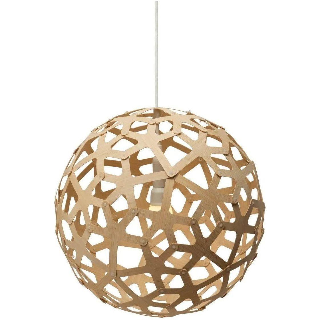 David Trubridge - Coral 400 Pendant - COR-0400-BLK-BLK - Canada Light Shop
