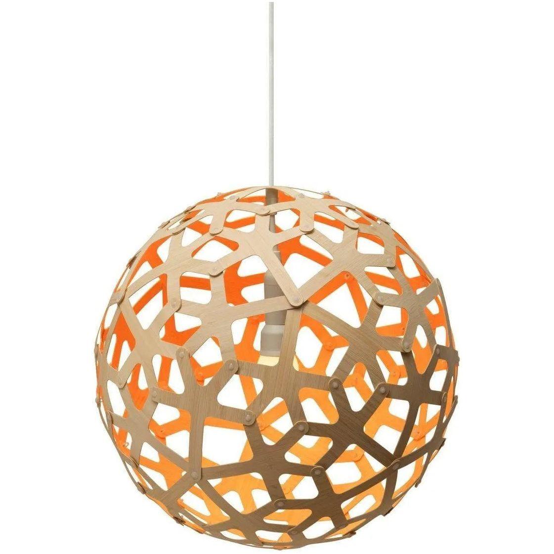 David Trubridge - Coral 400 Pendant - COR-0400-BLK-BLK - Canada Light Shop