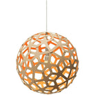 David Trubridge - Coral 400 Pendant - COR-0400-BLK-BLK - Canada Light Shop