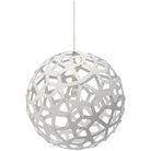 David Trubridge - Coral 400 Pendant - COR-0400-WHI-WHI - Canada Light Shop