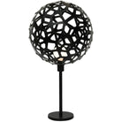 David Trubridge - Coral Table Lamp - COR-TABL-BLK-BLK - Canada Light Shop