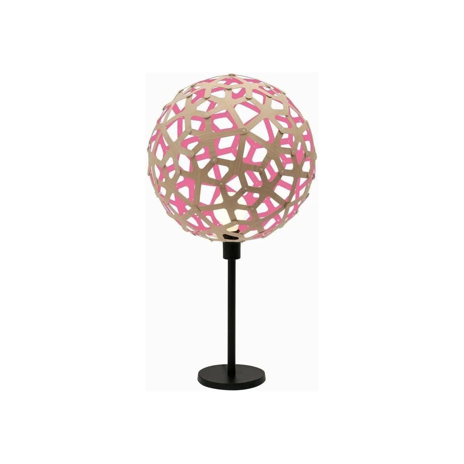 David Trubridge - Coral Table Lamp - COR-TABL-BLK-BLK - Canada Light Shop