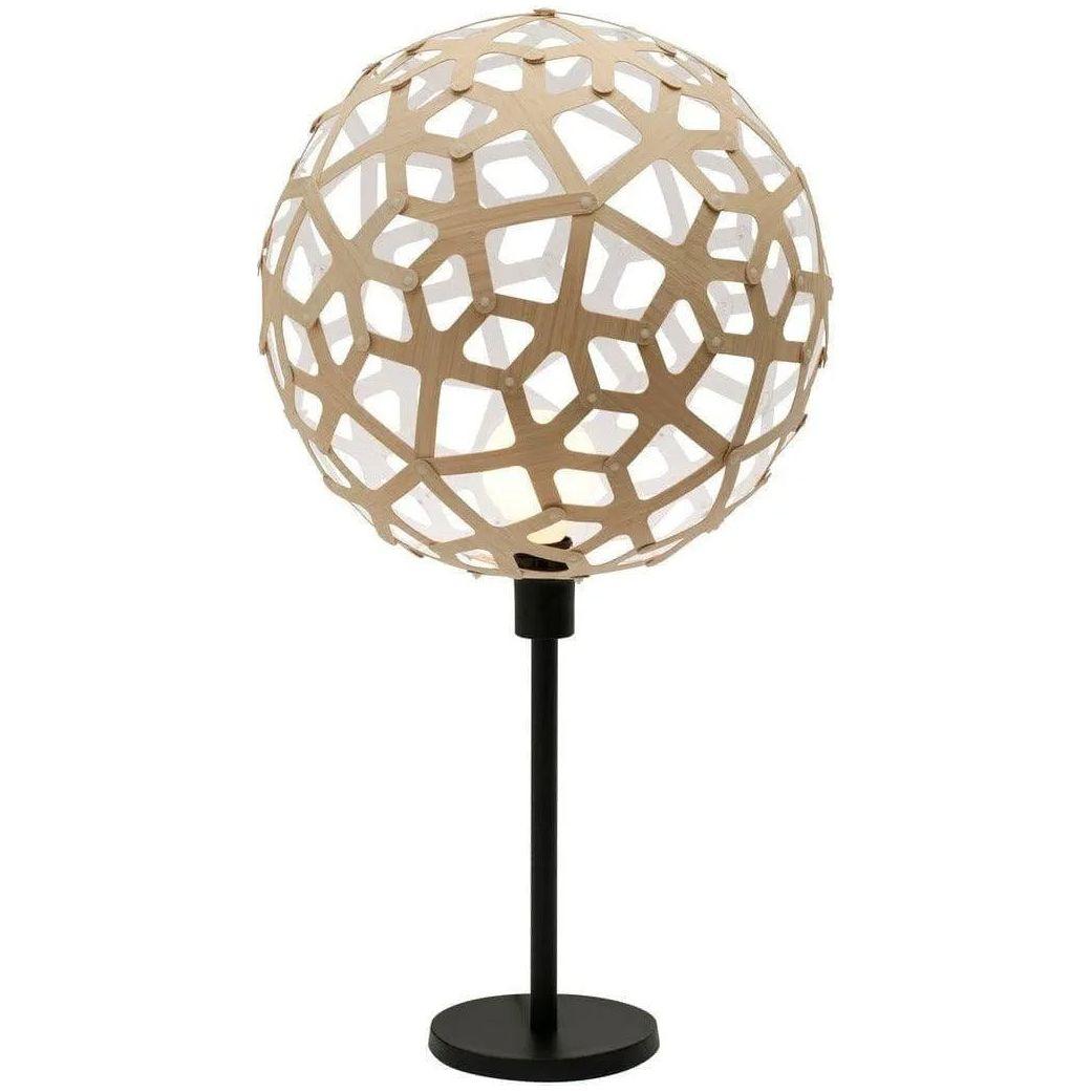 David Trubridge - Coral Table Lamp - COR-TABL-BLK-BLK - Canada Light Shop