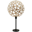 David Trubridge - Coral Table Lamp - COR-TABL-BLK-BLK - Canada Light Shop