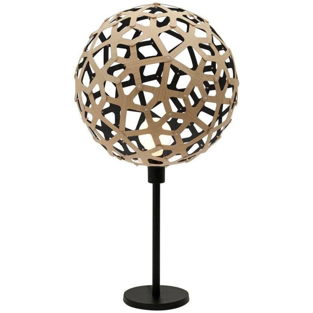 David Trubridge - Coral Table Lamp - COR-TABL-BLK-BLK - Canada Light Shop
