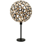 David Trubridge - Coral Table Lamp - COR-TABL-BLK-BLK - Canada Light Shop