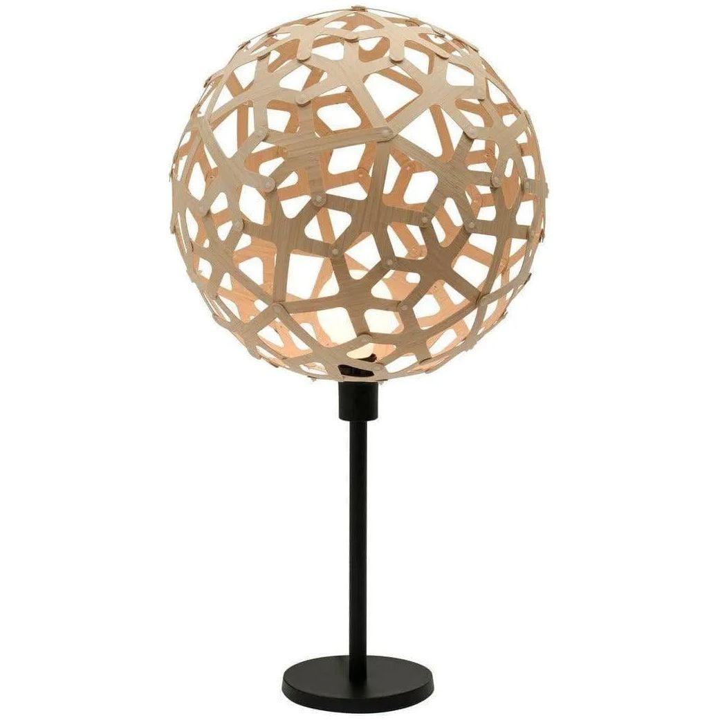 David Trubridge - Coral Table Lamp - COR-TABL-BLK-BLK - Canada Light Shop