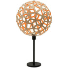David Trubridge - Coral Table Lamp - COR-TABL-BLK-BLK - Canada Light Shop