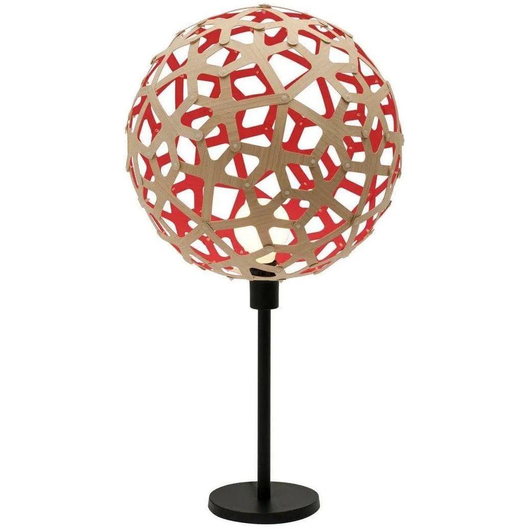 David Trubridge - Coral Table Lamp - COR-TABL-BLK-BLK - Canada Light Shop