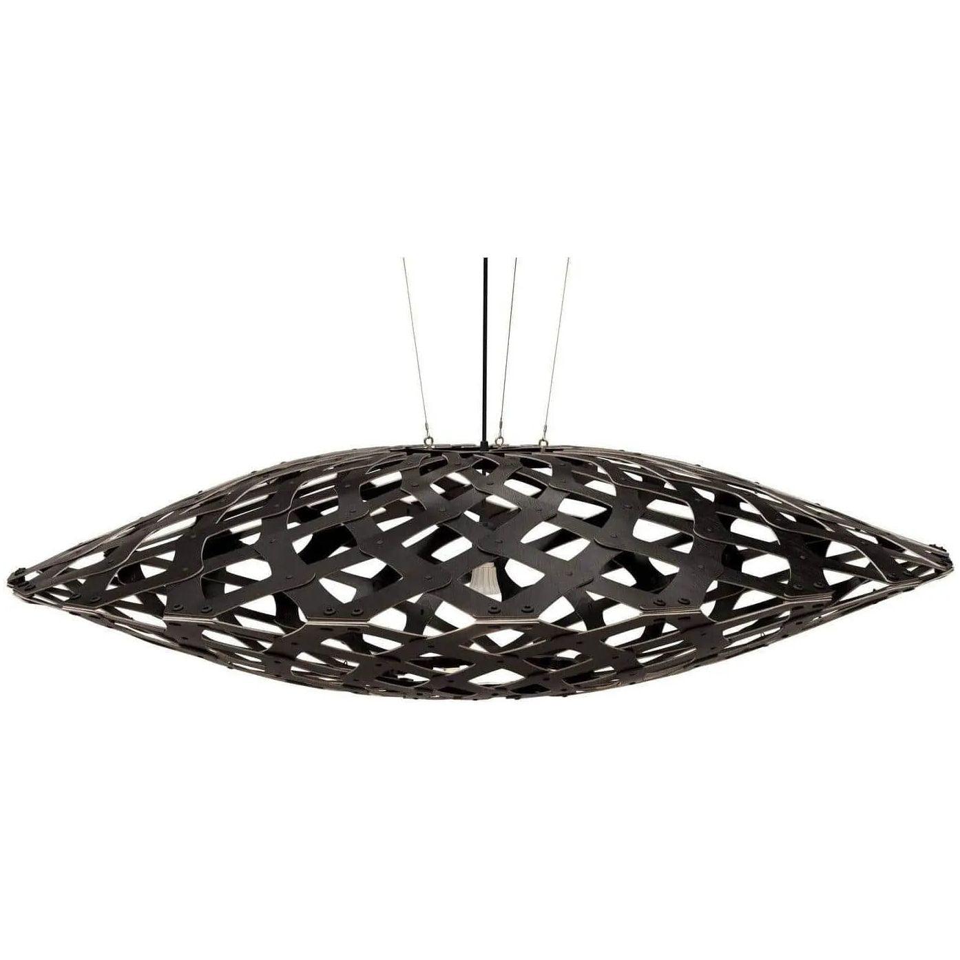 David Trubridge - Flax 1500 Pendant - FLX-1500-BLK-BLK - Canada Light Shop
