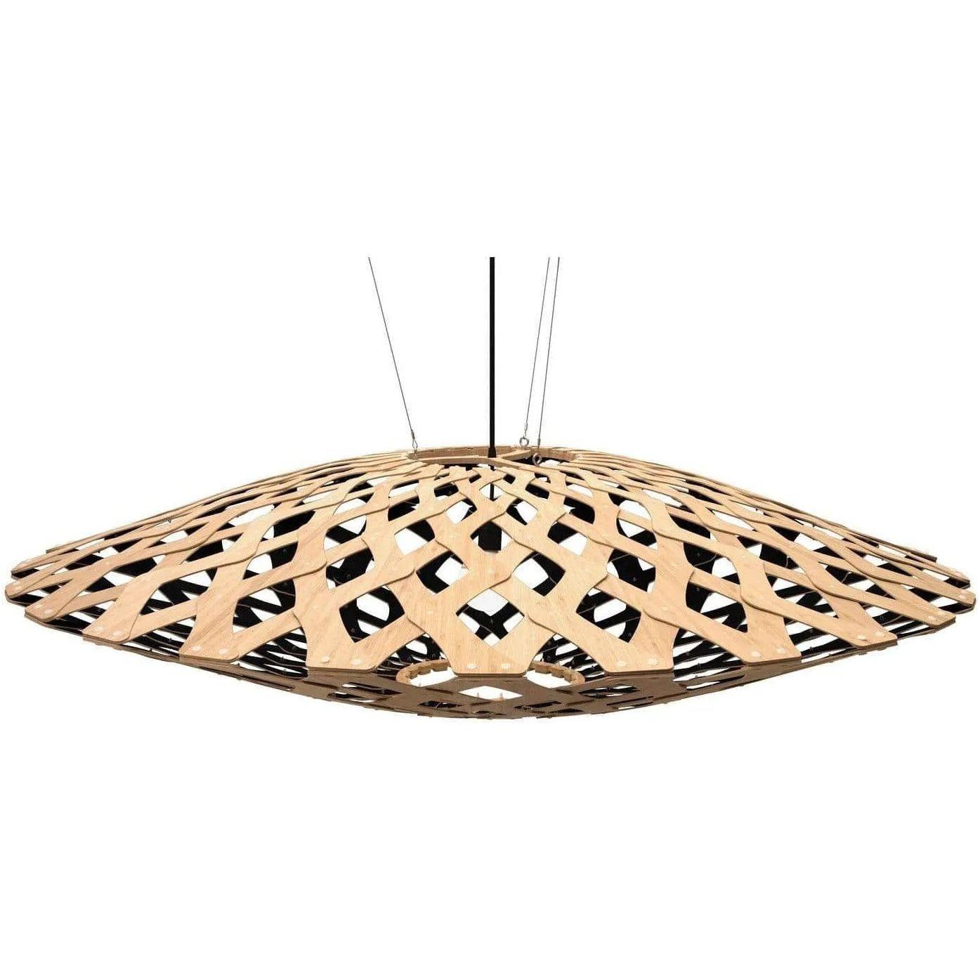 David Trubridge - Flax 1500 Pendant - FLX-1500-BLK-BLK - Canada Light Shop