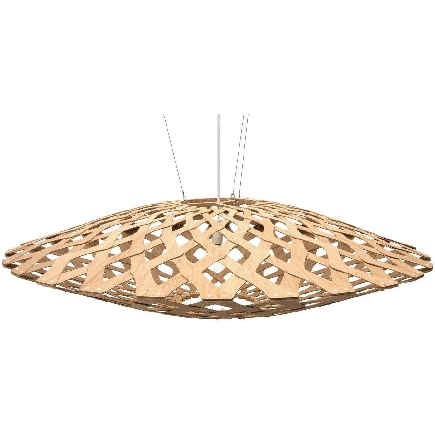 David Trubridge - Flax 1500 Pendant - FLX-1500-BLK-BLK - Canada Light Shop
