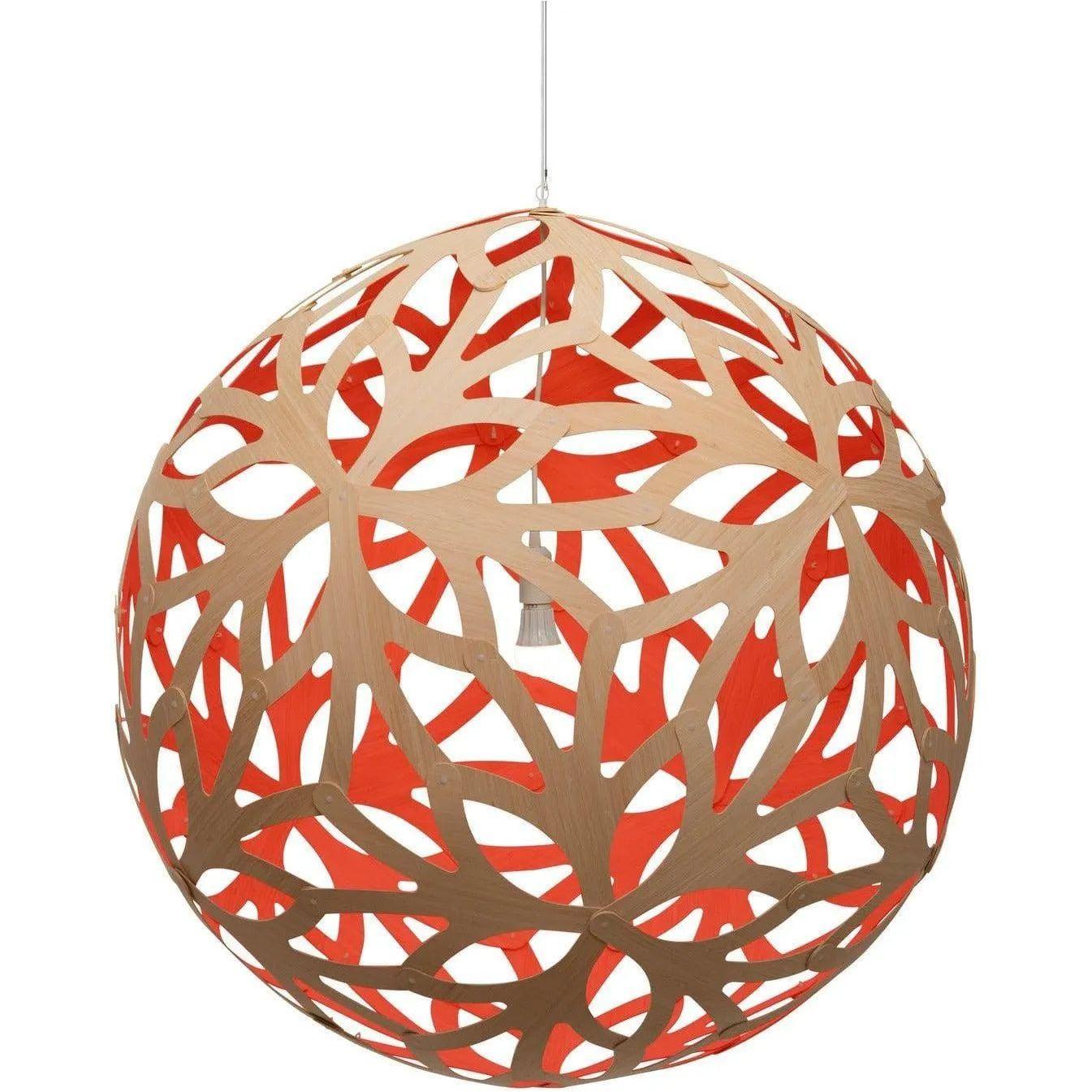 David Trubridge - Floral 1000 Pendant - FLO-1000-BLK-BLK - Canada Light Shop