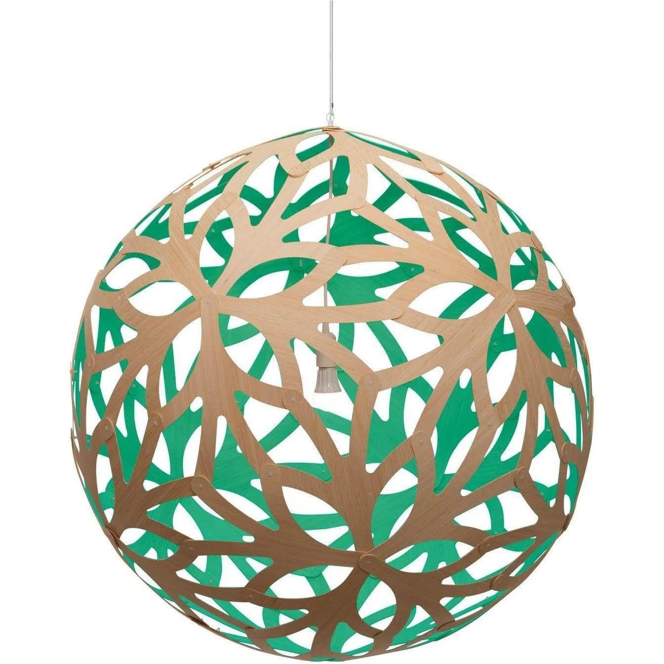 David Trubridge - Floral 1000 Pendant - FLO-1000-BLK-BLK - Canada Light Shop