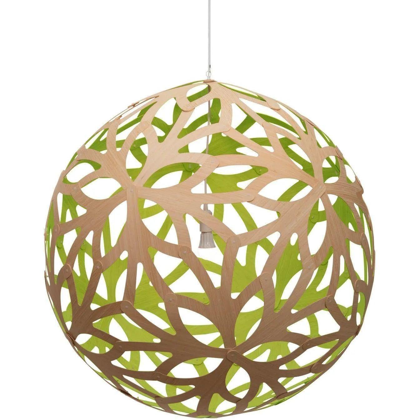 David Trubridge - Floral 1000 Pendant - FLO-1000-BLK-BLK - Canada Light Shop