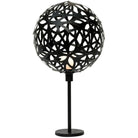 David Trubridge - Floral Table Lamp - FLO-TABL-BLK-BLK - Canada Light Shop