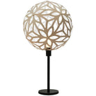 David Trubridge - Floral Table Lamp - FLO-TABL-BLK-BLK - Canada Light Shop