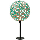 David Trubridge - Floral Table Lamp - FLO-TABL-BLK-BLK - Canada Light Shop