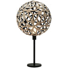 David Trubridge - Floral Table Lamp - FLO-TABL-BLK-BLK - Canada Light Shop