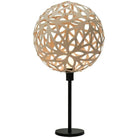 David Trubridge - Floral Table Lamp - FLO-TABL-BLK-BLK - Canada Light Shop