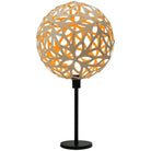 David Trubridge - Floral Table Lamp - FLO-TABL-BLK-BLK - Canada Light Shop