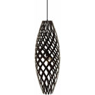 David Trubridge - Hinaki 900 Pendant - HIN-0900-BLK-BLK - Canada Light Shop