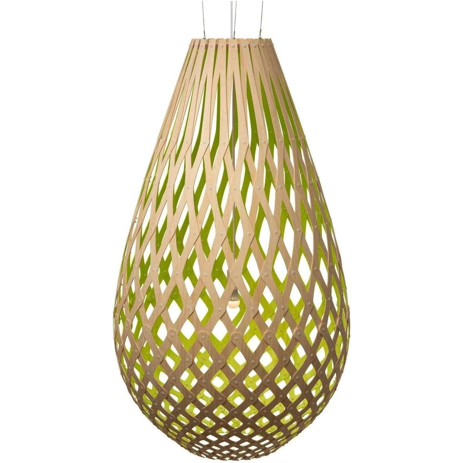 David Trubridge - Koura 1600 Pendant - KOU-1600-BLK-BLK - Canada Light Shop