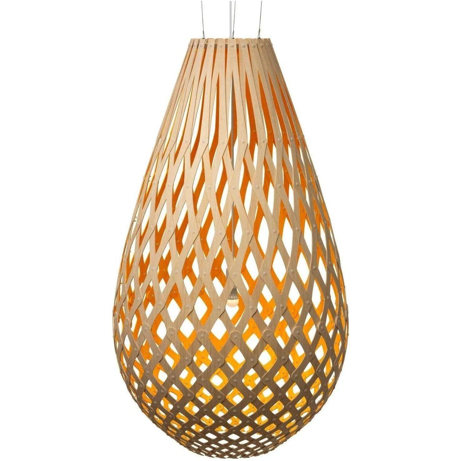 David Trubridge - Koura 1600 Pendant - KOU-1600-BLK-BLK - Canada Light Shop