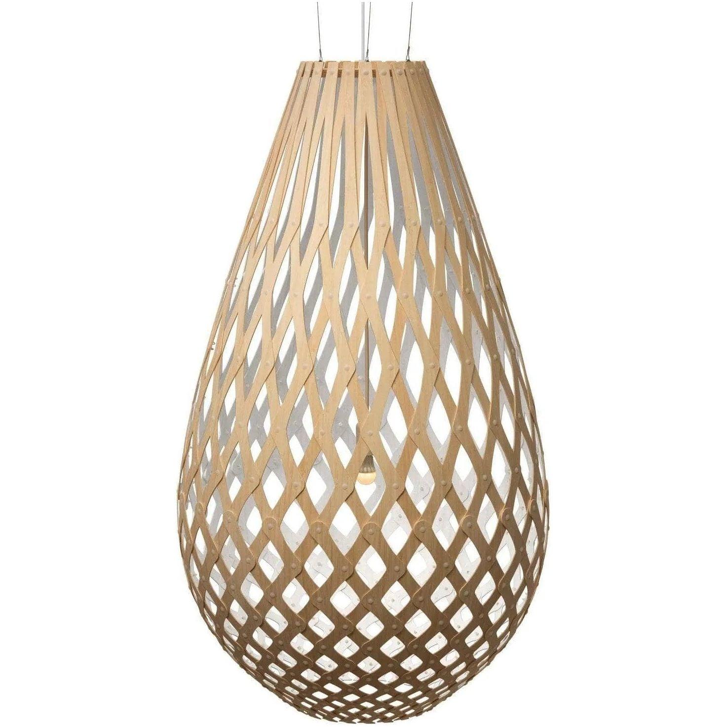 David Trubridge - Koura 1600 Pendant - KOU-1600-BLK-BLK - Canada Light Shop