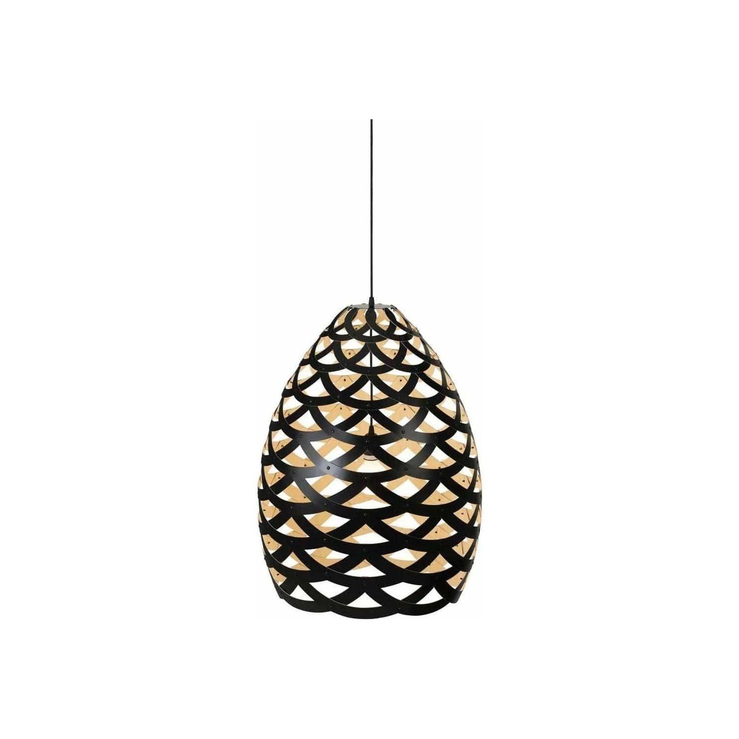David Trubridge - Tui 500 Pendant - TUI-SMAL-BLK-BMB-KIT-SET - Canada Light Shop