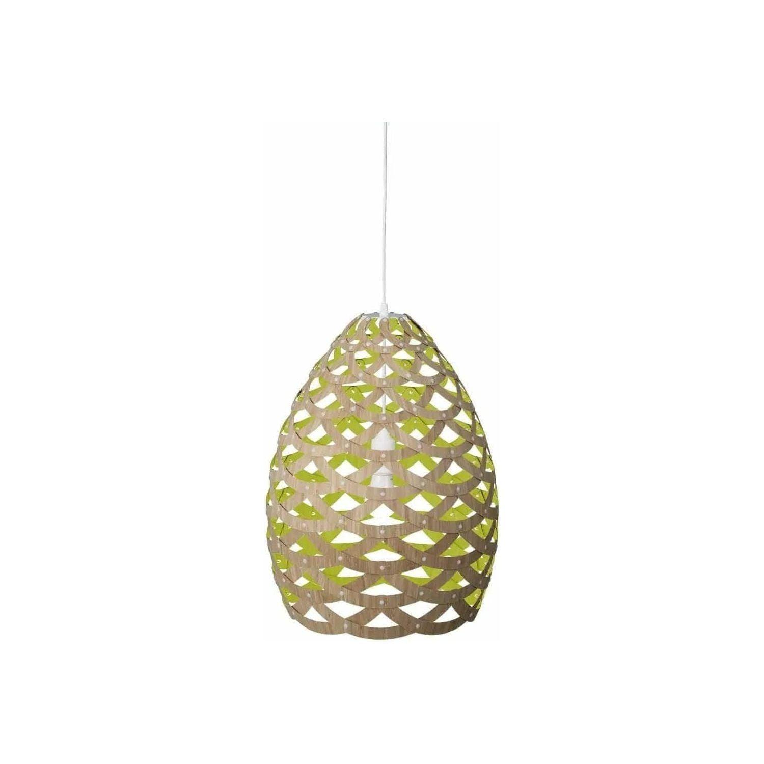 David Trubridge - Tui 500 Pendant - TUI-SMAL-BMB-LIM-KIT-SET - Canada Light Shop