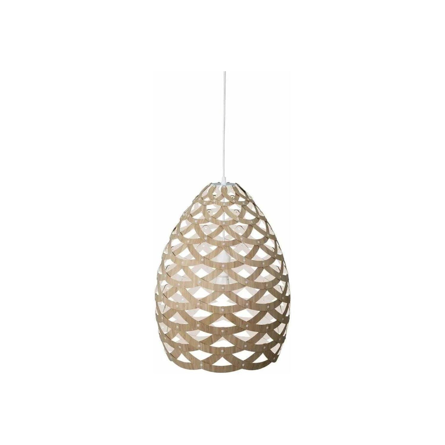 David Trubridge - Tui 500 Pendant - TUI-SMAL-BMB-WHI-KIT-SET - Canada Light Shop
