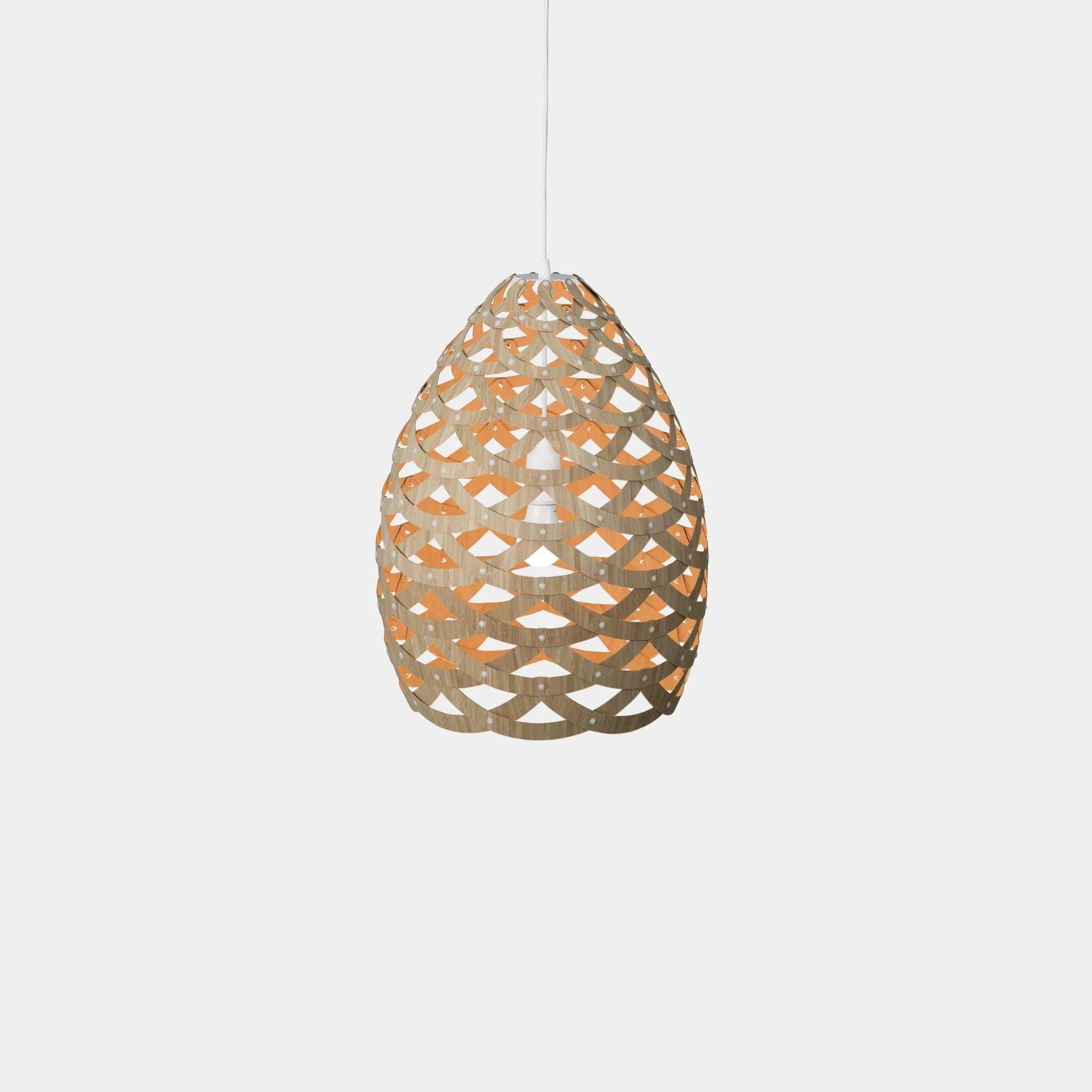 David Trubridge - Tui 500 Pendant - TUI-SMAL-ORA-BMB-ASM-PAK - Canada Light Shop