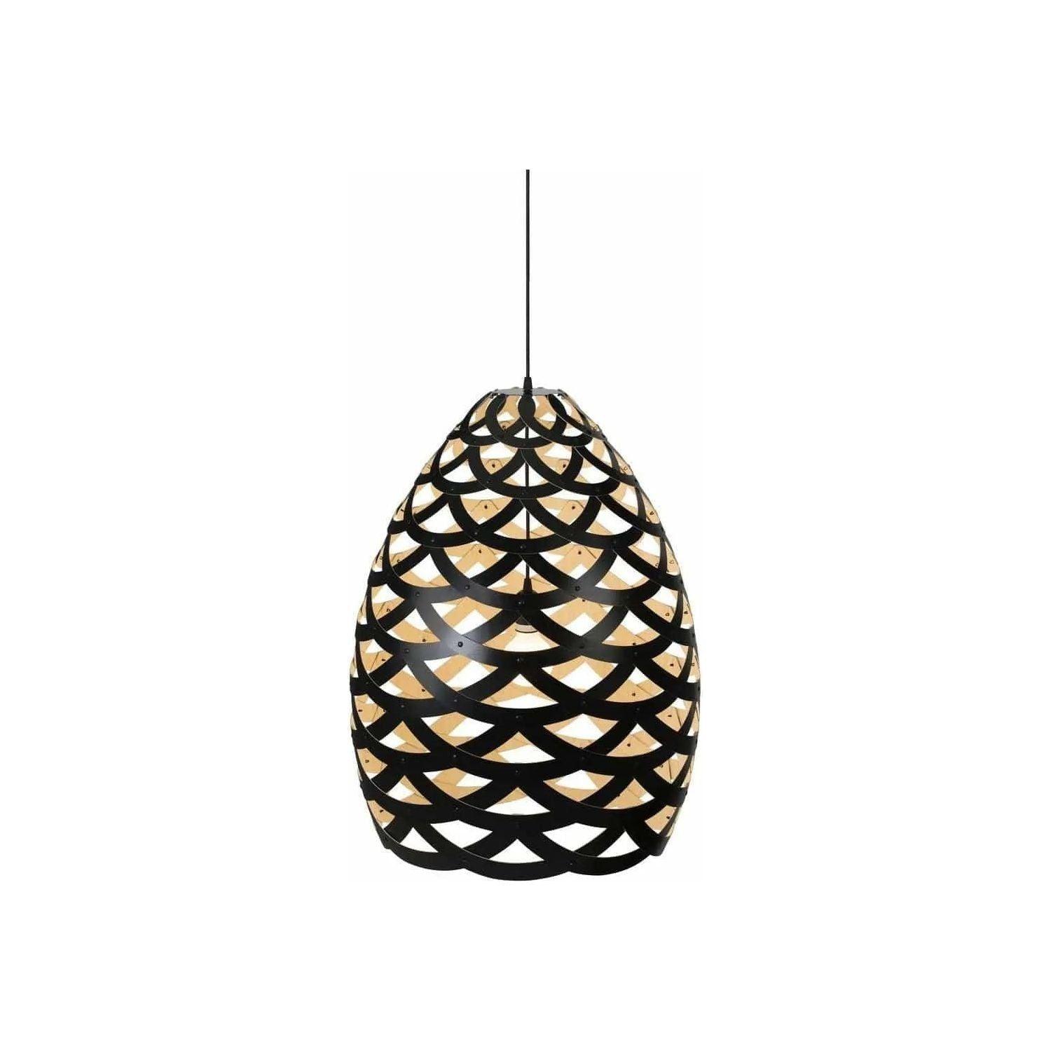 David Trubridge - Tui 680 Pendant - TUI-MEDI-BLK-BMB-KIT-SET - Canada Light Shop